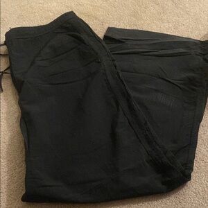 Zara black flare pants